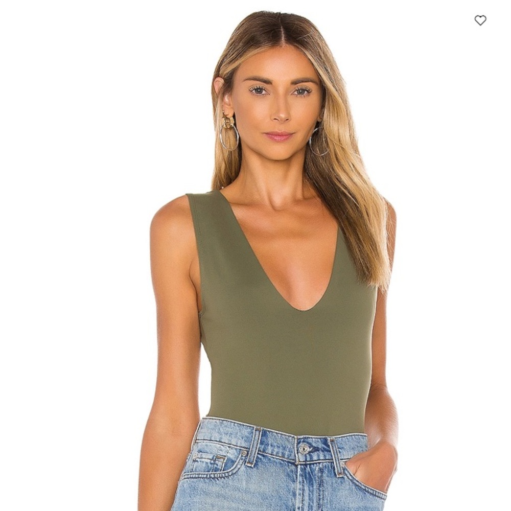NWOT Free People Keep it Sleek Bodysuit
